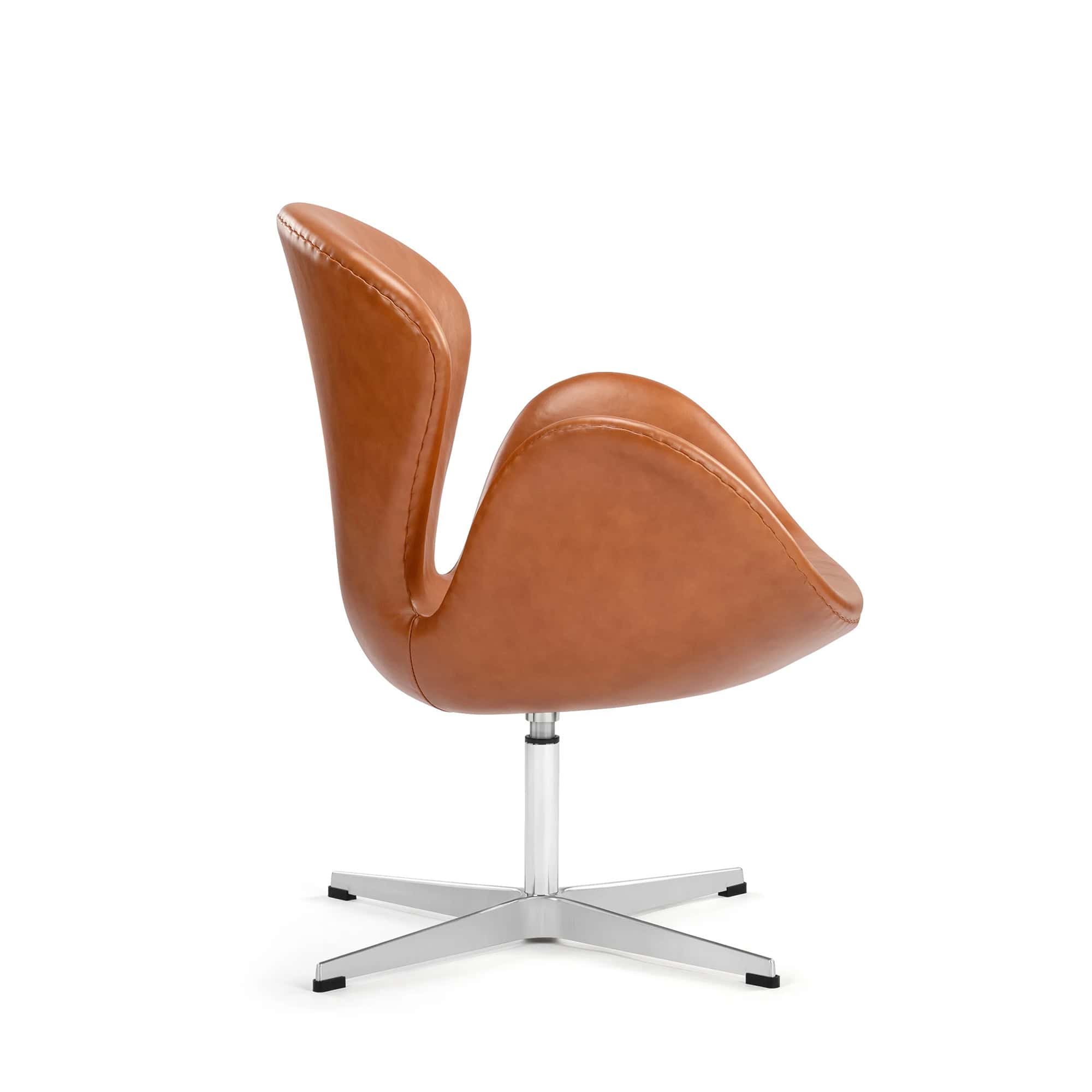 Swan Chair - Brown 3 - Swan Chair Replica