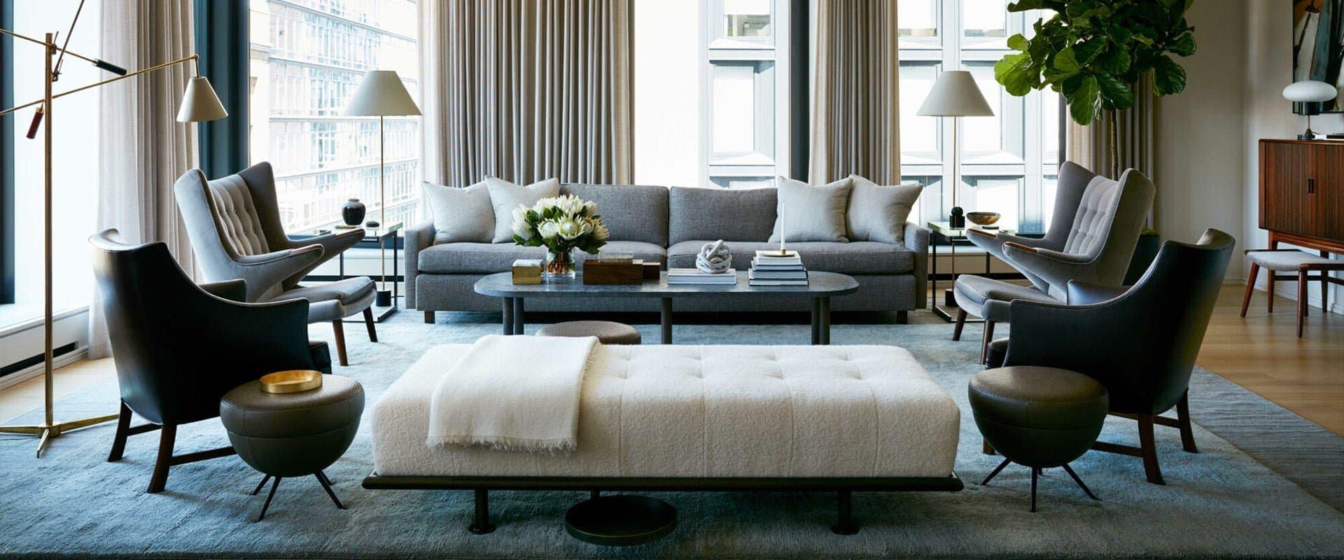 Papa Bear Chair and Ottoman