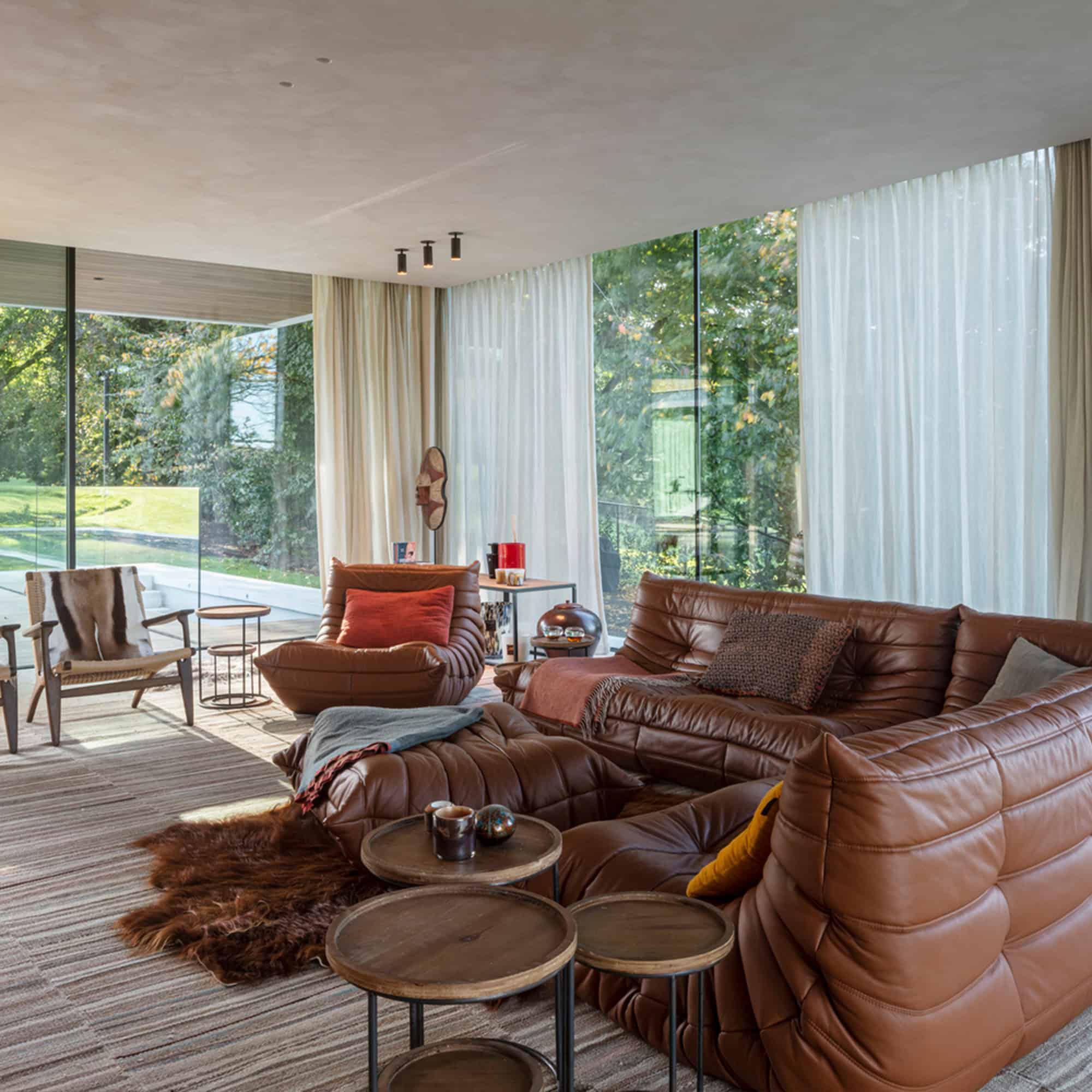 Togo Loveseat Leather