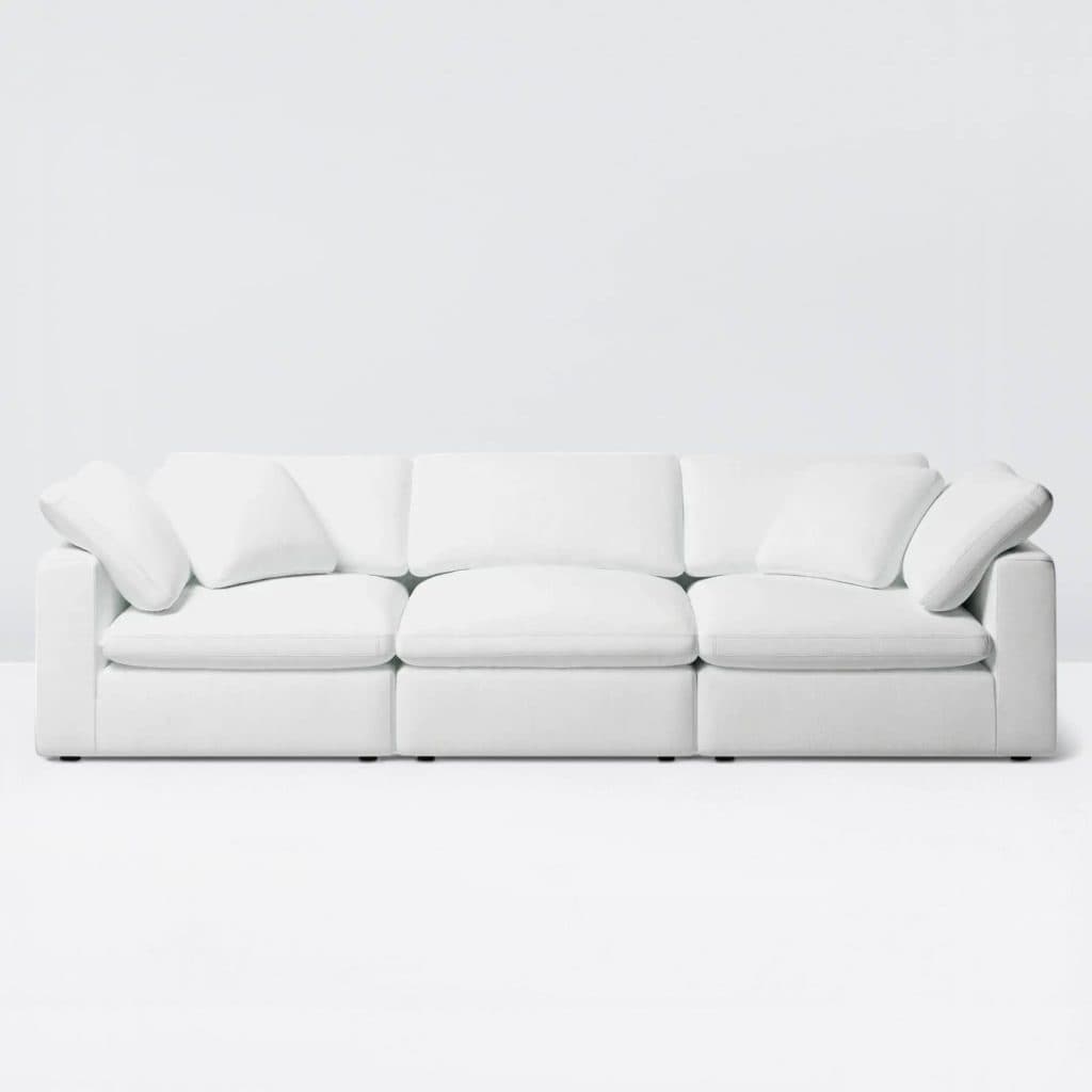 Cloud Couch with Ottoman, Remastered