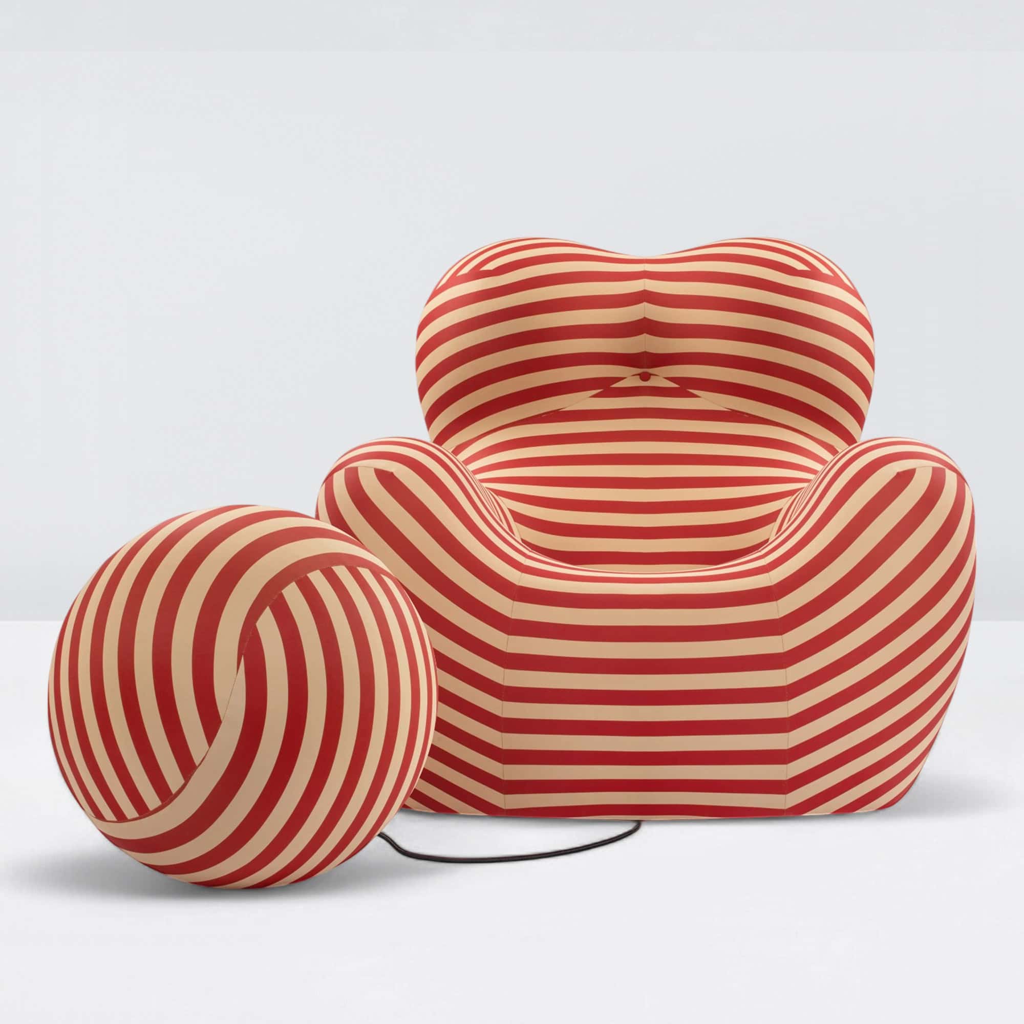 Up Chair and Ottoman