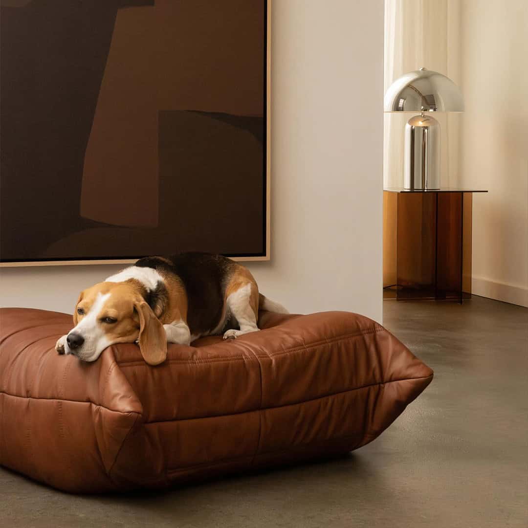 Togo Ottoman Leather