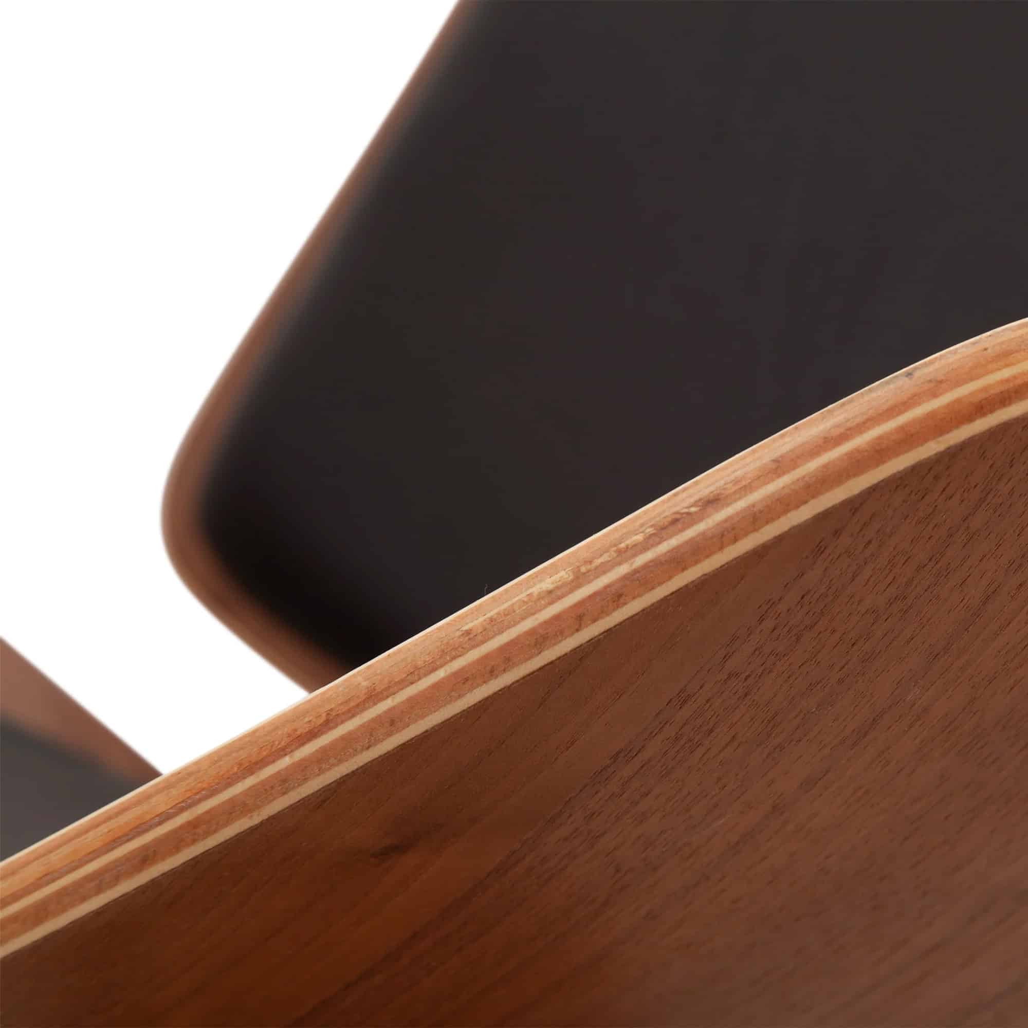 CH07 Chair - Walnut 6 - CH07 Shell Chair, CH07 Shell Chair Replica