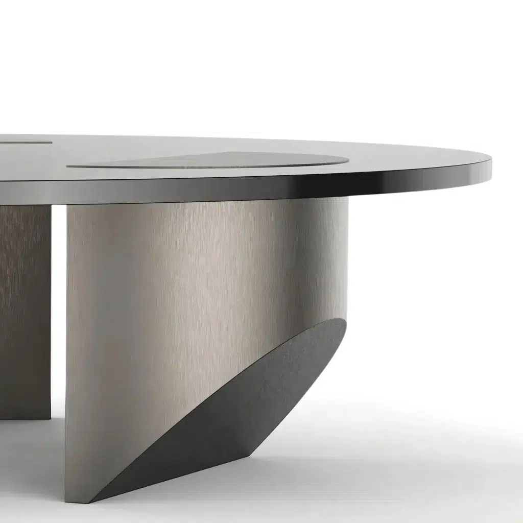 Wedge Coffee Table Brushed 3 | Sohnne