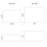 Dimensions Plinth Coffee Table Mobile - Plinth Coffee Table