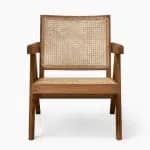 Chandigarh Easy Chair - Walnut | Sohnne