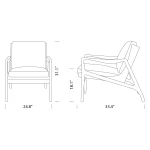 Liceu De Arte Armchair Replica Dimensions Mobile