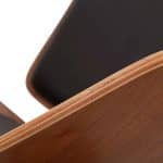 CH07 Chair - Walnut 6 - CH07 Shell Chair, CH07 Shell Chair Replica
