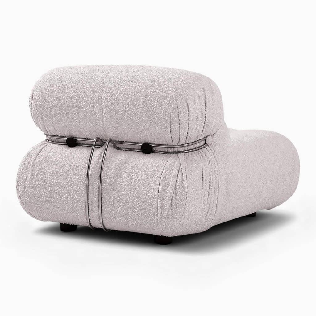 Soriana Chair - White Bouclé 4