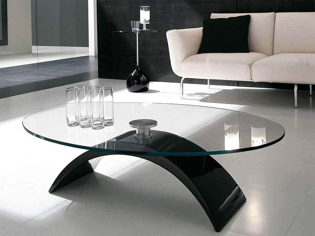 how to style a glass coffee table