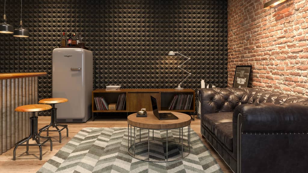 Bachelor pad ideas.