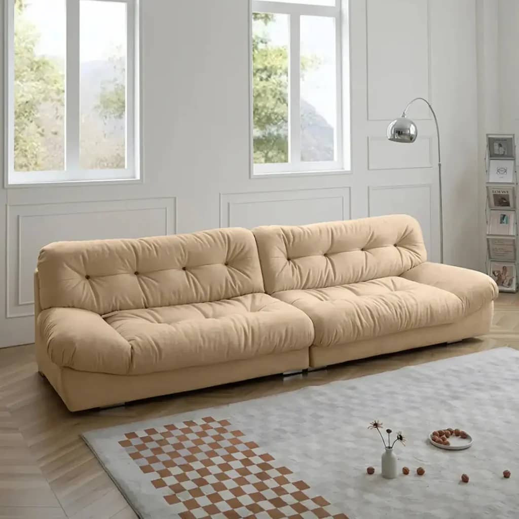 Divano Milano Sofa Beige 1 - Milano Sofa Replica, hardwood