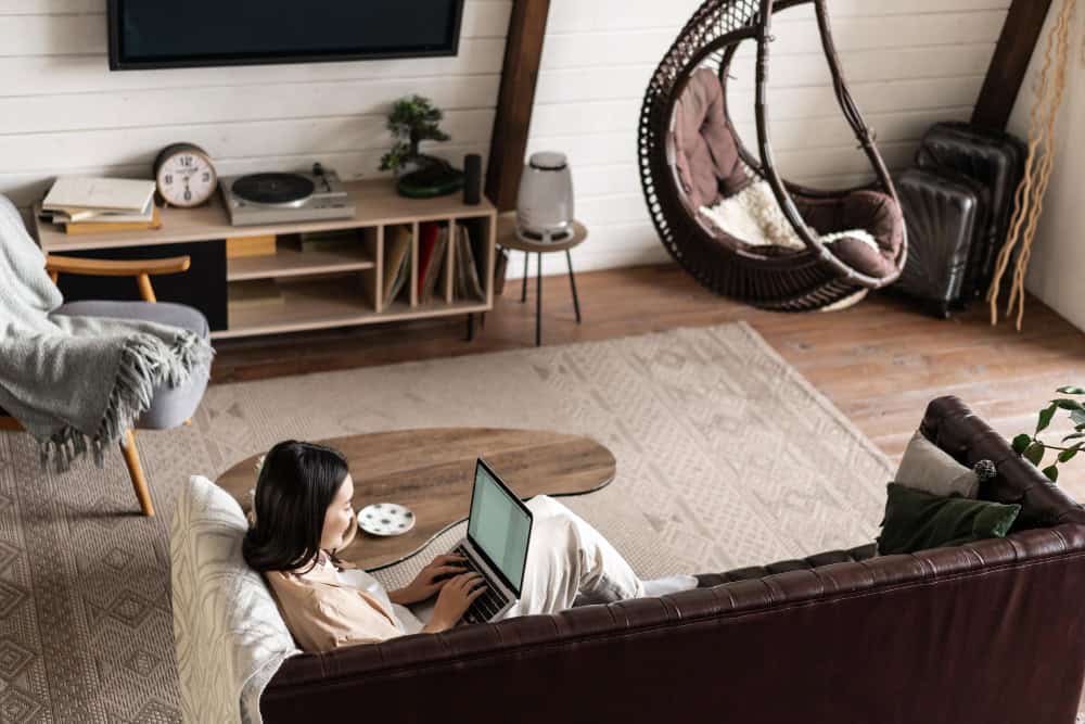 Compact furniture layout highlighting practical small living room ideas with TV that maximize space and comfort.