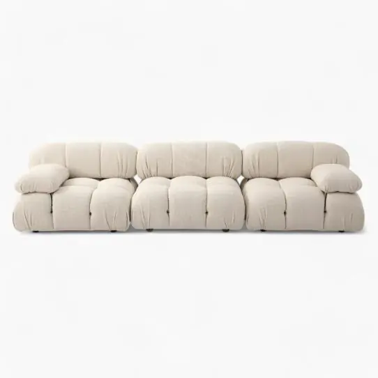 Camaleonda Sofa Modular Boucle White 3