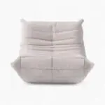 Togo Chair Teddy Velvet Beige 3 - togo,  togo chair,  togo couch