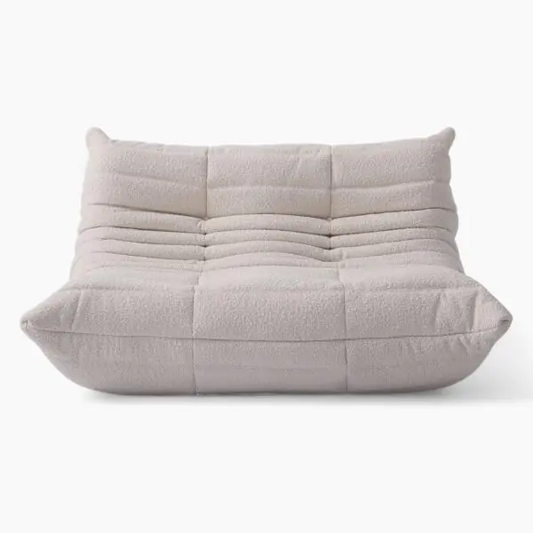 TOGO LOVESEAT BOUCLE WHITE
