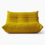 Togo Loveseat Yellow 3