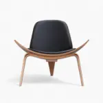 CH07 Shell Chair Replica Walnut 1