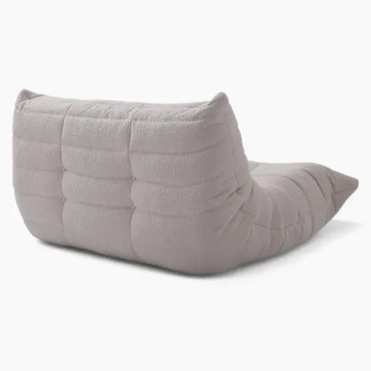 Togo Loveseat White 6 - Togo,  Togo Loveseat Replica