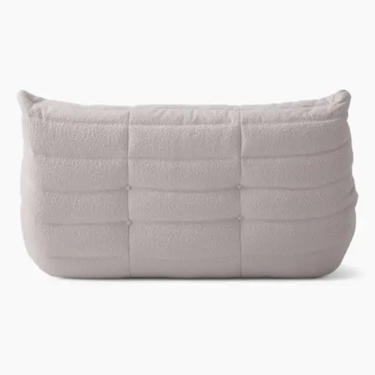 Togo Loveseat White 7 - Togo,  Togo Loveseat Replica