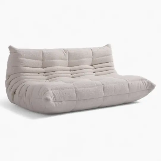 Togo Sofa Beige 4 - Togo Sofa Replica