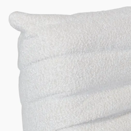 Togo White Boucle 11 - Togo Sofa Replica