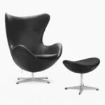 Egg Chair Noir