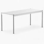 Haller Office Table White 3