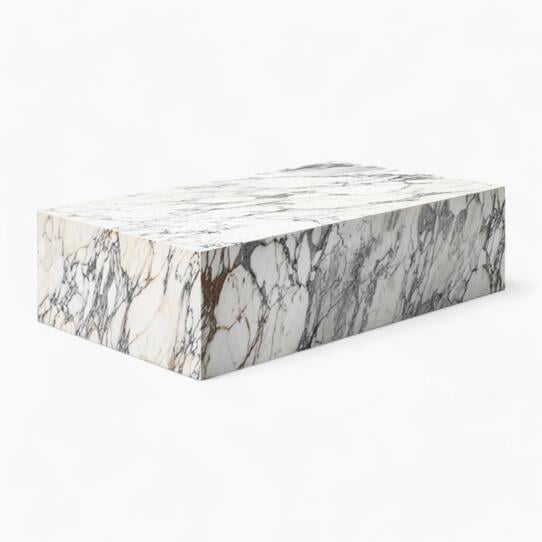 Plinth Coffee Table 39 Arabescato 3 - lookbook