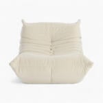 Togo Chair Suede Beige 3 scaled 1 - Sohnne