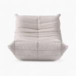 Togo Chair Teddy Velvet Beige 3 - togo,  togo chair,  togo couch