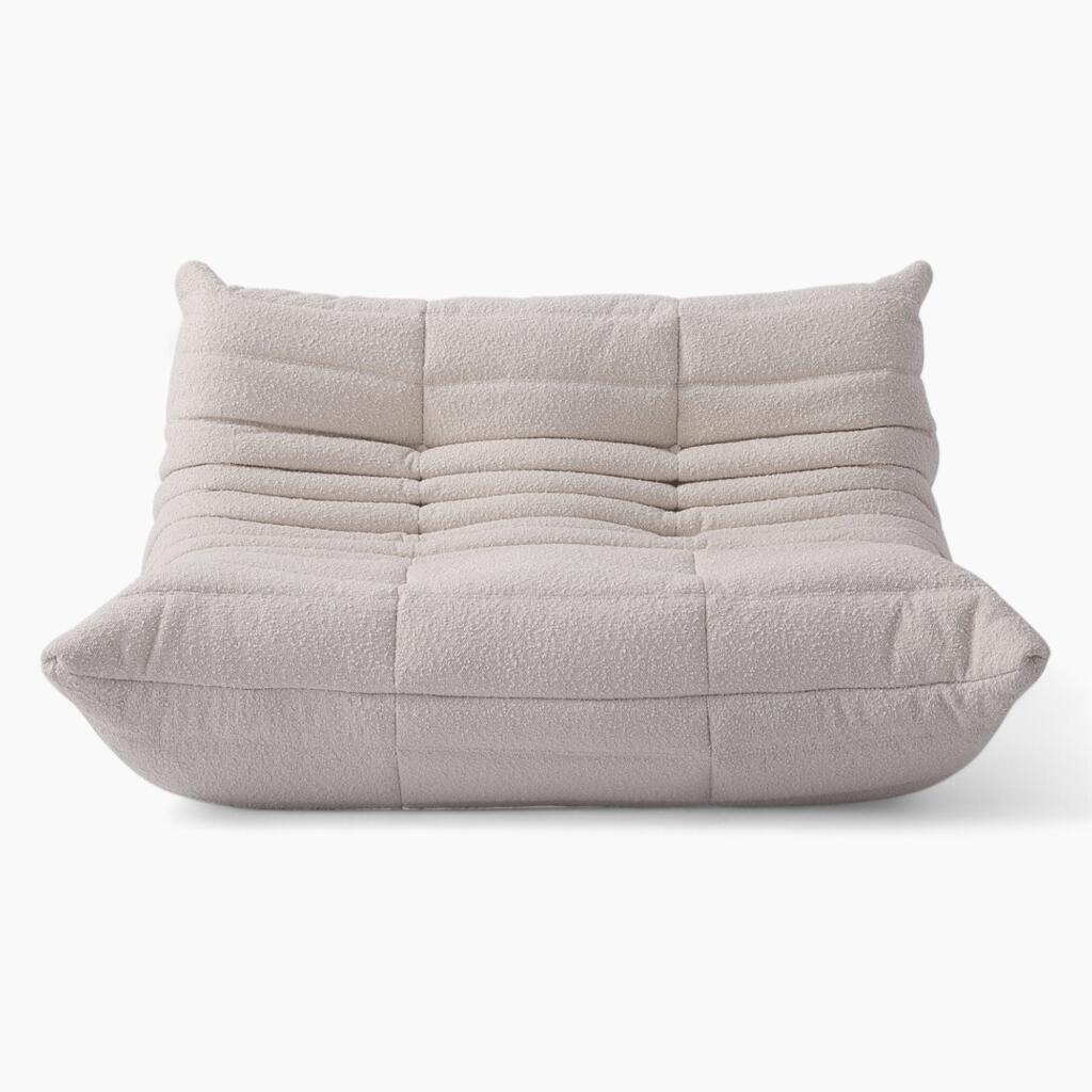 Togo Loveseat White 3 1 - Togo,  Togo Loveseat Replica