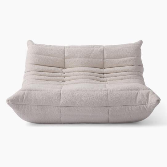 Togo Loveseat White 3 1 - Togo,  Togo Loveseat Replica