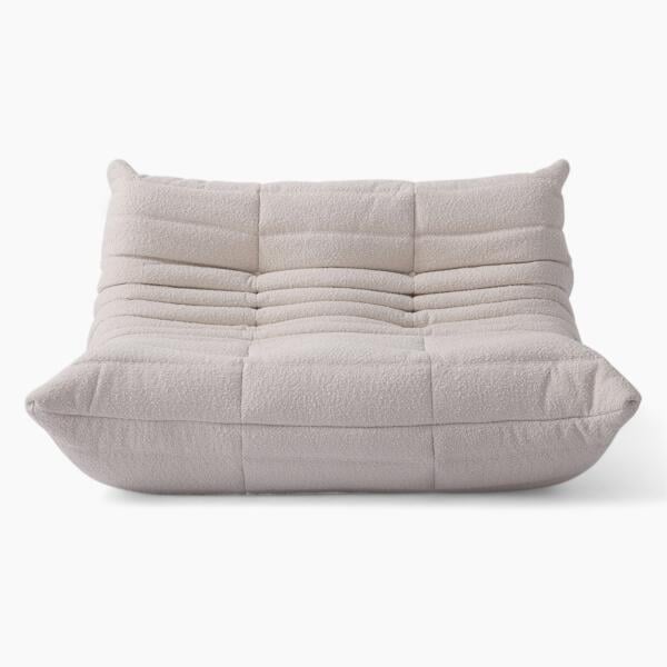 Togo Loveseat White 3 1 - Togo,  Togo Loveseat Replica