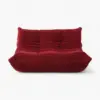 TOGO LOVESEAT BOUCLE RED VELVET