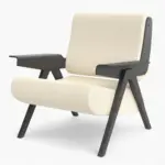 Lina Armchair White 1