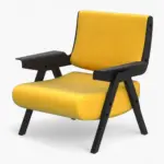 Lina Armchair Yellow 1