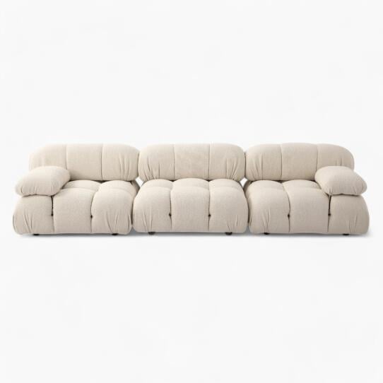 Camaleonda Sofa Modular Boucle White 3