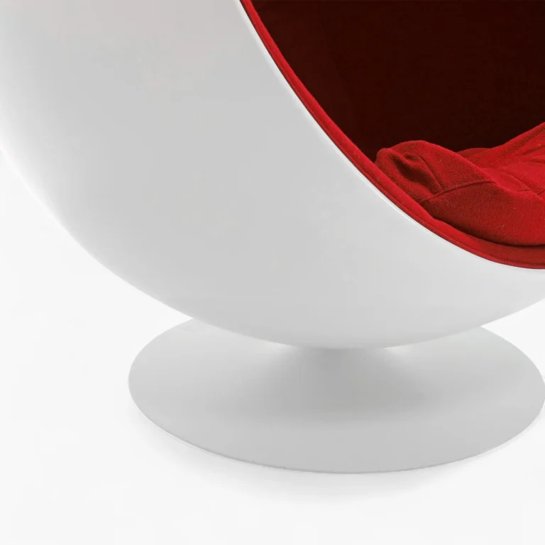 Ball Chair Red 5 - Ball Chair Replica