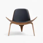 CH07 Shell Chair Replica Palisander 1