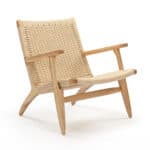 CH25 Lounge Chair - Ash 2 - CH25 Lounge Chair Replica,  lounge,  unique