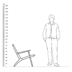 CH25 Lounge Chair Replica Height Comparison - CH25 Lounge Chair Replica,  lounge,  unique