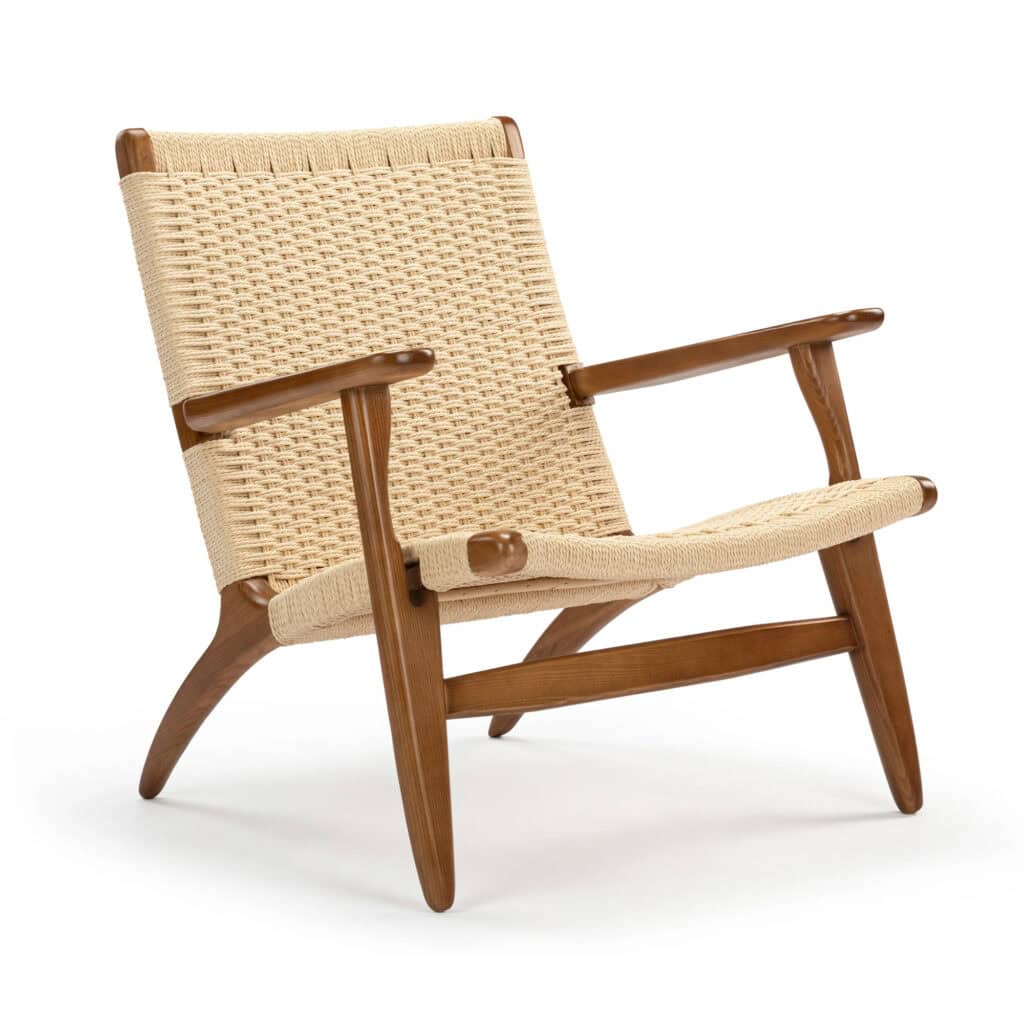 CH25 Lounge Chair - Walnut 2 - CH25 Lounge Chair Replica, lounge, unique