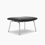 CH445 Wing Chair with Ottoman 5