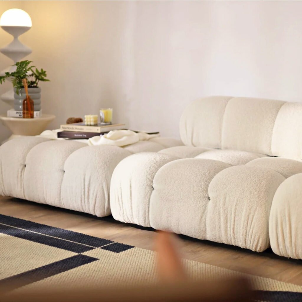 Camaleonda Sofa Modular Beige 3 1 scaled - Camaleonda Teddy Velvet Replica,  camaleonda