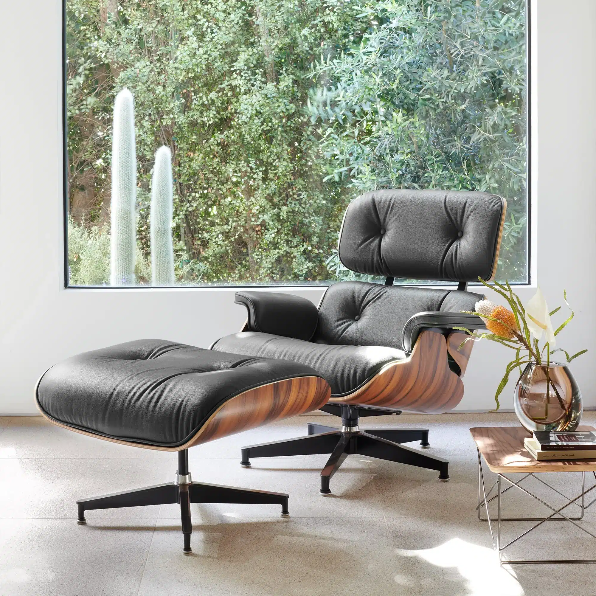 distrikt fællesskab publikum Eames Lounge Chair and Ottoman Replica (Premier Tall Version) | Charles and  Ray Eames