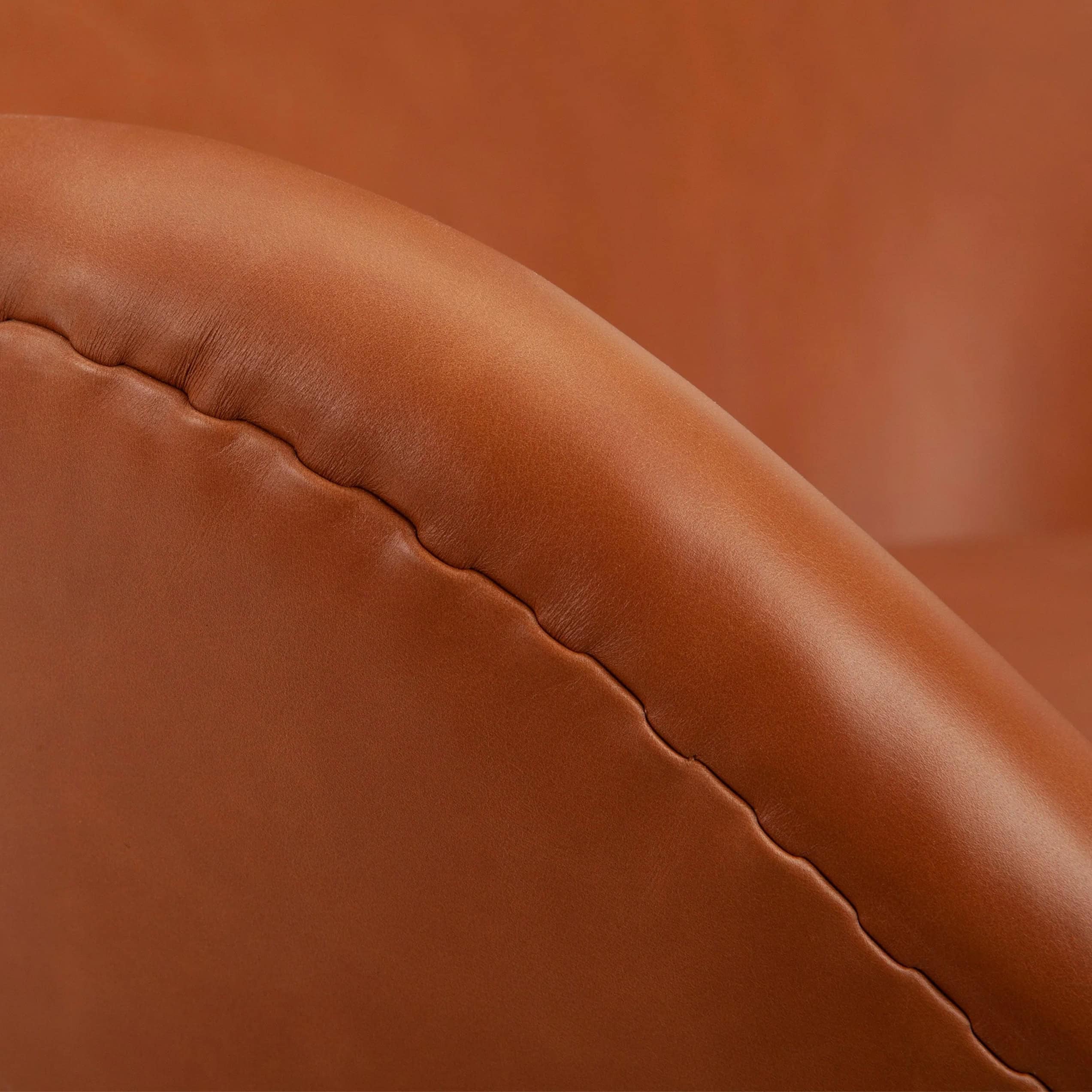 Egg Chair - Brown 5 - Egg Chair, Fritz Hansen Egg Chair