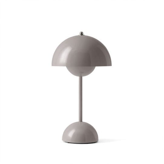 The lamp shade in Flamingo Table Lamp is rounded and resembles a hotel bell with a balanced structure.