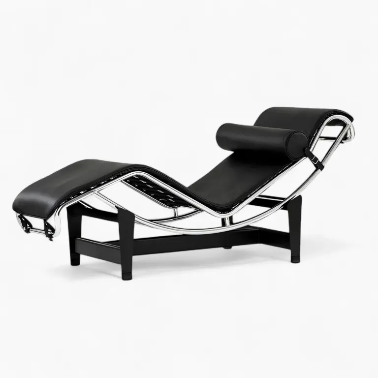 LC4 LoungeChair Black 1