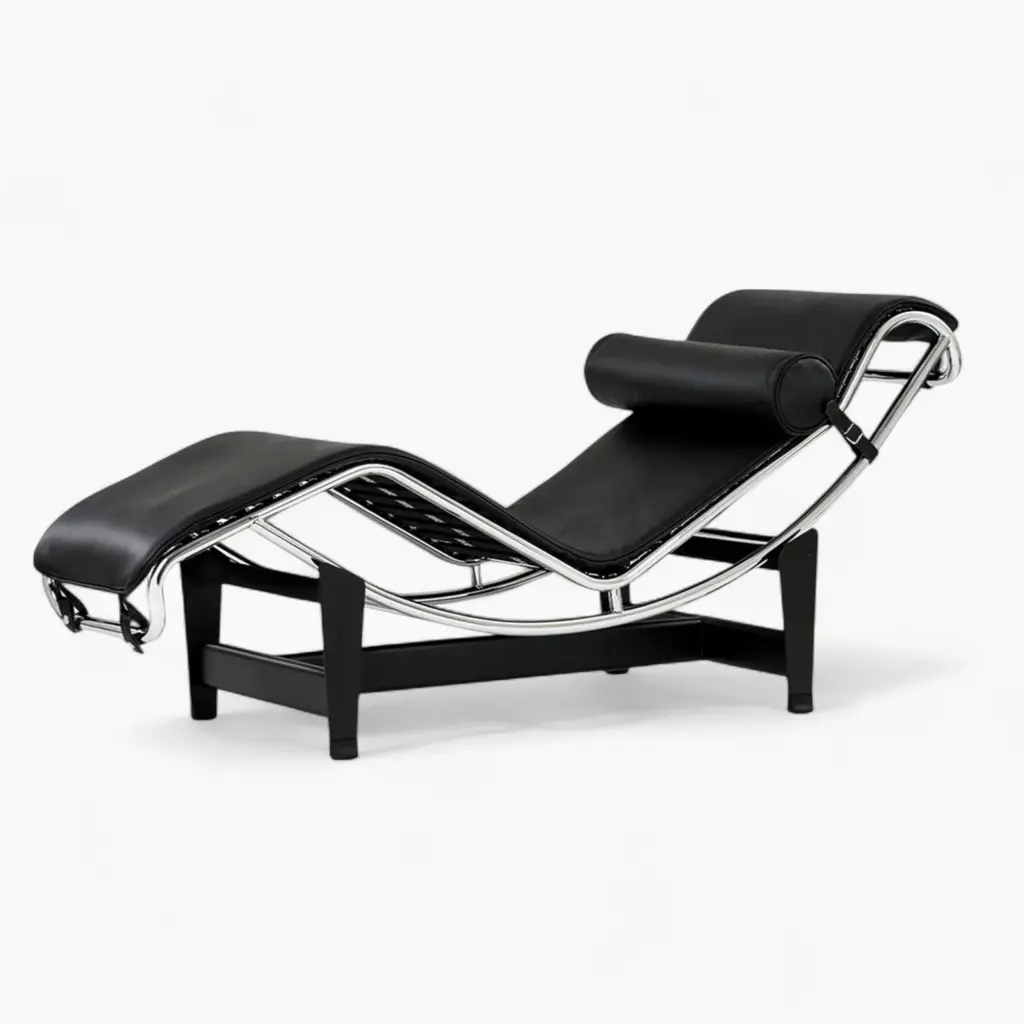 LC4 LoungeChair Black 1